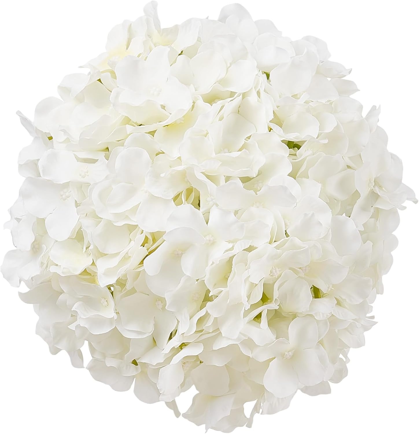 image:imageVEVOR Artificial Flowers 65 pcs Real Looking White Silk Fake Hydrangea Bulk White Faux Bridal Shower with Stems for DIY Wedding Bouquets Home Centerpieces Arrangements Party Tables Decorations65 PCS