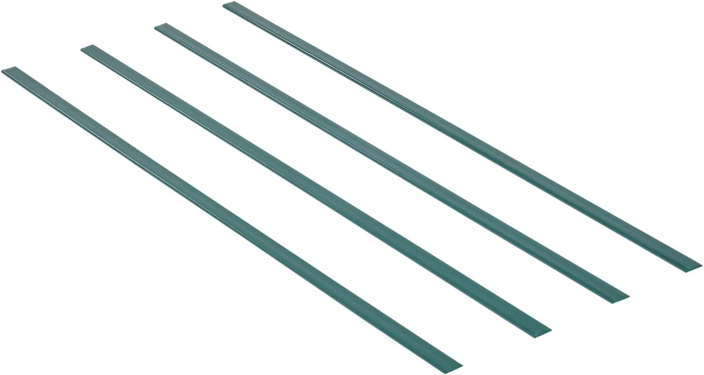 image:imageVEVOR Bottom Locking Privacy Slats DoubleWall Vertical BottomLocking Slats with Wings for ChainLink Fence HighDensity HDPE Chain Link Slats Ideally Fit 6 High Fence for Garden and FarmBlackDoubleWall