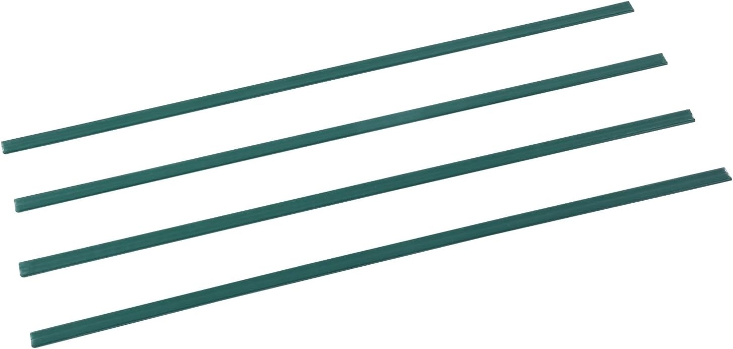 image:imageVEVOR Bottom Locking Privacy Slats DoubleWall Vertical BottomLocking Slats with Wings for ChainLink Fence HighDensity HDPE Chain Link Slats Ideally Fit 6 High Fence for Garden and FarmBlackDoubleWall