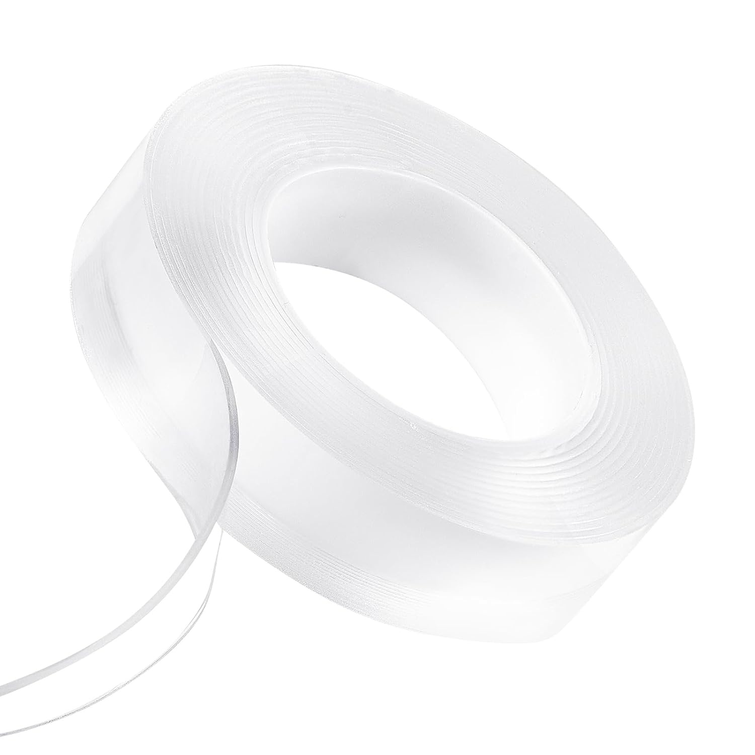 image:imageVEVOR Double Sided Tape Heavy Duty 16 ft Long Nano Mounting Tape Strong Adhesive amp Reusable Clear Two Sided Wall Tape Removable Poster Picture Hanging Strips for Home Office Car Outdoor Use3 Packs