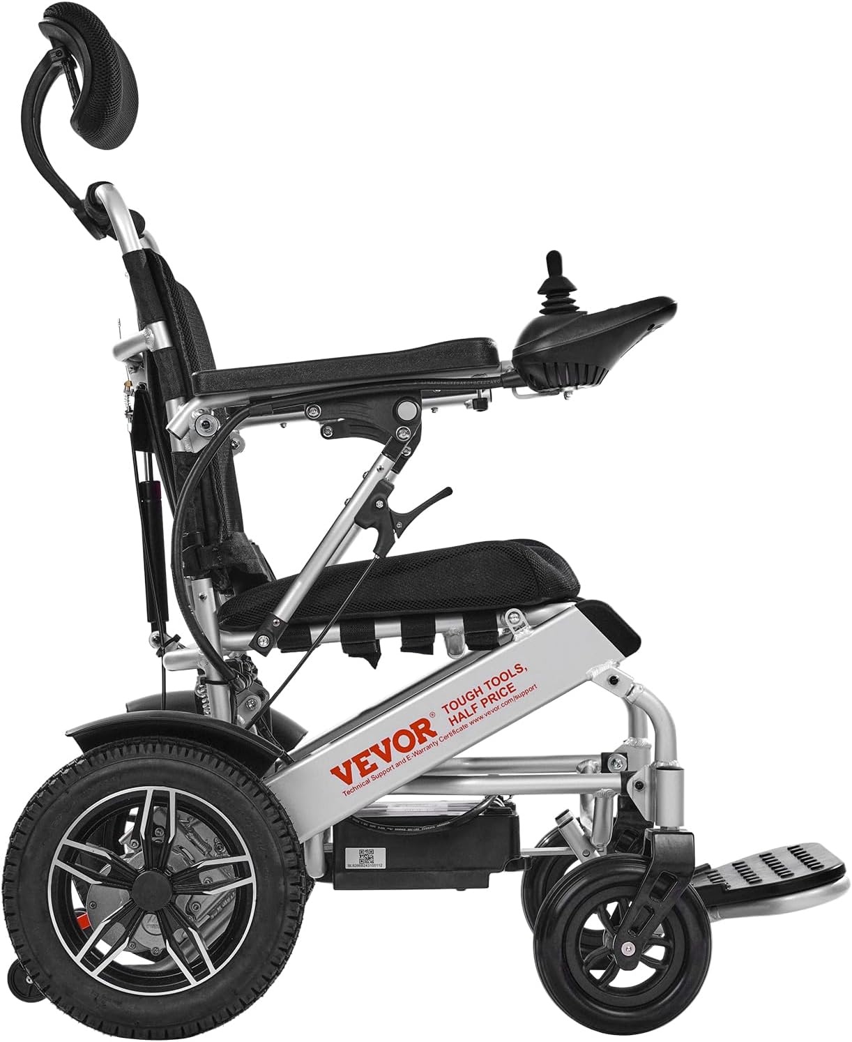 image:imageVEVOR Electric Wheelchair for Adults 300 lbs Capacity amp 21 Seat Foldable Lightweight Motorized Chair 13Mile Long Range AllTerrain Power Portable for Seniors Mobility21 lnch Reclining Seat