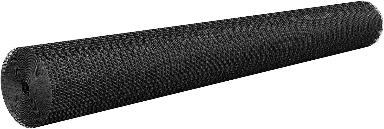 image:imageVEVOR Hardware Cloth 36 x 50 12 inch Galvanized Wire Mesh Roll 19 Gauge Chicken Wire Fencing Roll Vinyl Coating Metal Wire Mesh for Chicken Coop Barrier Rabbit Snake Fences Poultry Enclosures72in100ft