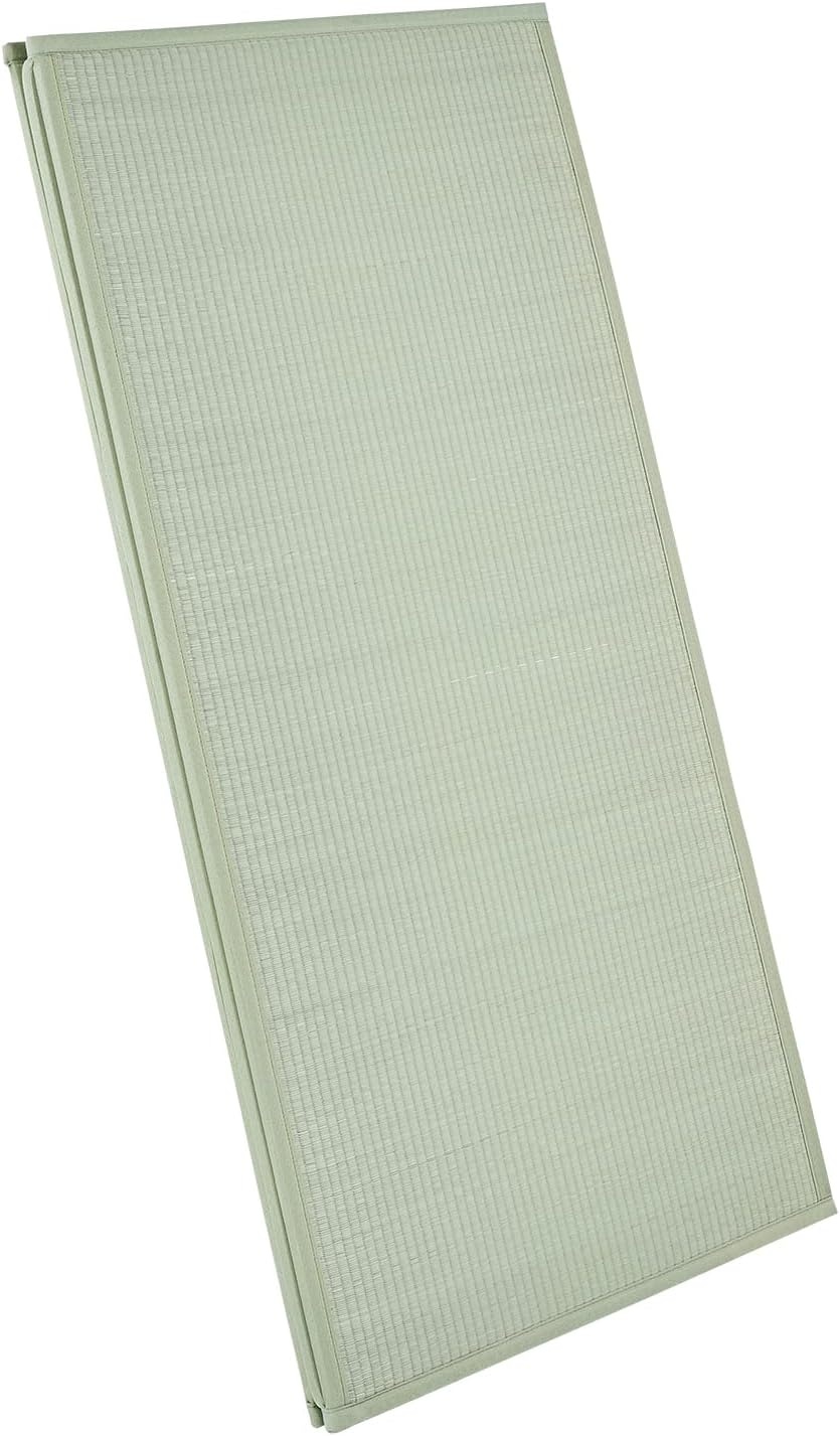 image:imageVEVOR Japanese Tatami Mat Extended Full XL 55 X 83 Foldable Tatami Mattress 100 Rush Grass Japanese Floor Mattress with Natural Rush Scent for Sleeping Meditation YogaLight Green