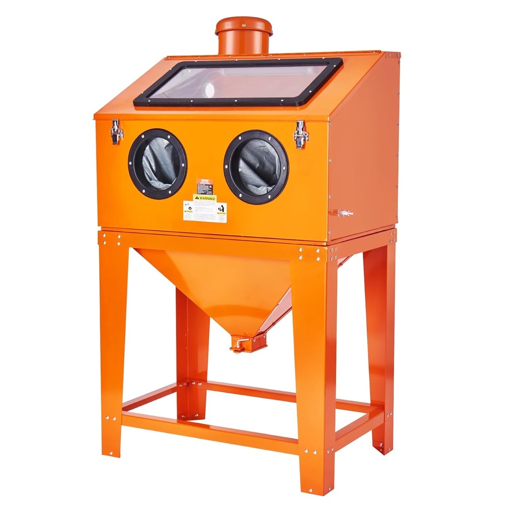 image:imageDust Collection System 16HP Dust Collector Media Reclaimer with 18 Gallon Capacity  Universal Fit for Sandblaster Cabinets and Media Blasters90 Gallon