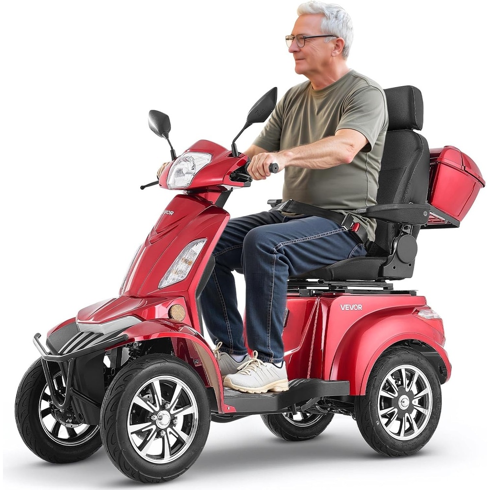 image:imageVEVOR 2025 Upgraded Lightweight Mobility Scooter for Adults amp Seniors 50lb Foldable FAA amp Cruise Approved with 12 Mile Range  Powered by Large 48V 52Ah Battery No Frequent Battery swaps693 x 276 x 579 Inch
