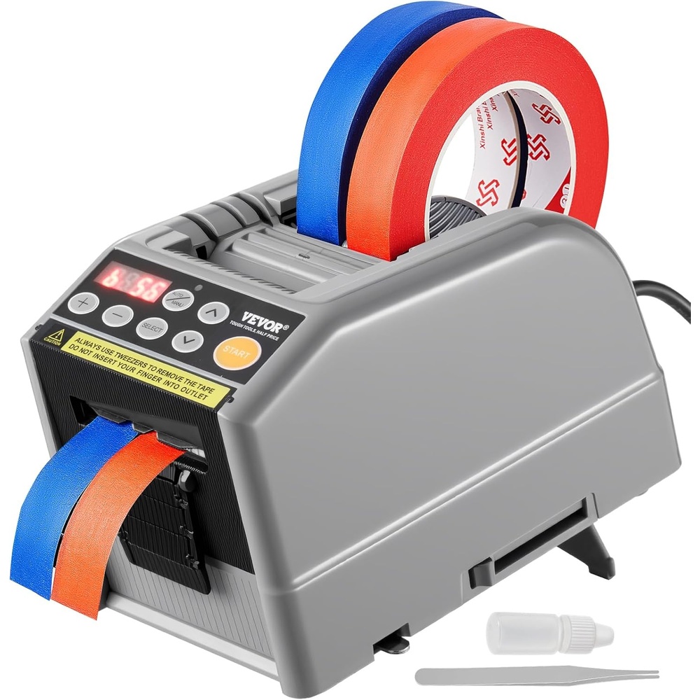 image:imageVEVOR Automatic Tape Dispenser Adhesive Electric Tape Cutter Packaging Machine Tape Cutting Machine 660mm Tape Width