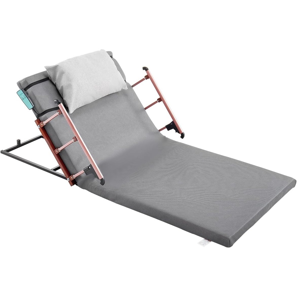 image:imageVEVOR Electric Lifting Backrest for Bed 300 lbs Capacity 468 Adjustable Lifting Bed Backrest with Machine Washable Fabric for Pregnant Women Elderly Patient HandicapFull Length with Bed Rails