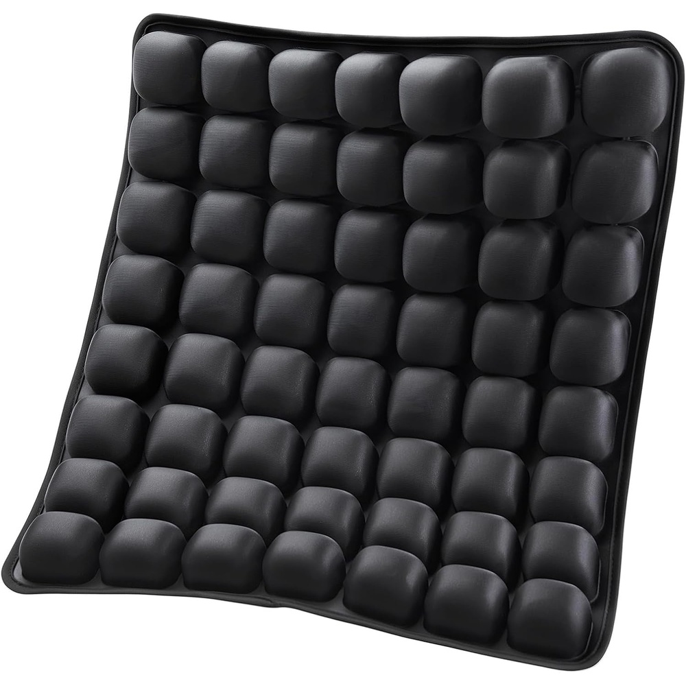 image:imageVEVOR Inflatable Seat Cushion 3D Air Cell Seat Cushion for Pressure Relief Lycra amp TPU Wheelchair Seat Pad with Manual Pump Lightweight and Portable for Travel Office Car Airplane