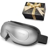image:imageVEVOR Eye Massager with Heat Heated Eye Massage Mask with 5 Modes and Bluetooth Music 180 Foldable Eye Care Massager for Migraines Eye Strain Dark Circles Ideal Gift for MomDad WhiteGray