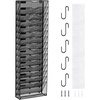 image:imageVEVOR File Wall Rack 1Piece 16 Pockets Mesh Wall File Holder Wall Mounted Magazine Mail Paper and Document Storage Folder WJBGJHSWJSWSGLDOLV01 Pack 16Tier