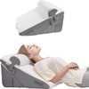 3PCS-Half moon pillow-Air layer