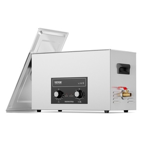 VEVOR 22L Sonic Cleaner with Heater Timer & Basket, Professional Digital Sonic Cavitation Machine, 480W Cleaning Machine for Lab Tools, Metal Parts, Carburetor, Brass, Auto Parts, Engine Parts(30L)