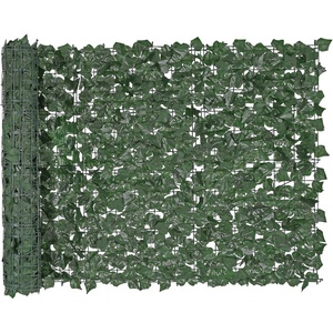 VEVOR Artificial Ivy Privacy Fence Screen, 39 x 98 in Faux Ivy Vine Leaf Hedges Fence, Greenery Privacy Fence with Mesh Cloth Backing, Green Wall Decoration for Outdoor Garden, Yard, Balcony(Ivy)