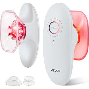 VEVOR Body Sculpting Machine, 3-in-1 Electric Cellulite Massager with 3 Adjustable Functional Modes, Skin Tightening Cupping Therapy Tool with 60 Min Wireless Use, for Back, Belly, Waist, Arms, Legs