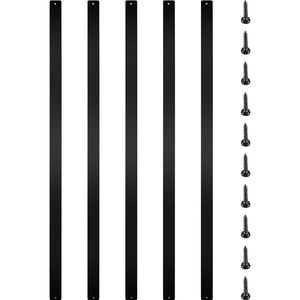 VEVOR Deck Balusters, 29.5″x1″ Metal Deck Spindles, 76 Pack Staircase Baluster with Screws, Aluminum Alloy Deck Railing for Wood and Composite Deck, Stylish Baluster for Outdoor Stair Deck Porch(29.5 Inch-76 Pack Aluminum)