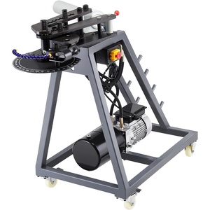 VEVOR Electric Tube Bending Machine, 750W Electric Tubing Bender with 6L Hydraulic Cylinder, Movable Pipe Bender Machine with 3 Dies & 180° Max Bending Angle, Suitable for 1″, 1-1/2″, 1-3/4″ Pipes(Graphite Gray)