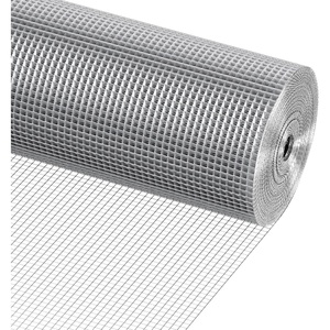 VEVOR Hardware Cloth, 1/2 inch 48in x 50 ft 19 Gauge, Hot Dipped Galvanized Wire Mesh Roll, Chicken Wire Fencing, Wire Mesh for Rabbit Cages, Garden, Small Rodents(48″x100′)