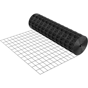 VEVOR Hardware Cloth, 36” x 50′ 1/2 inch Galvanized Wire Mesh Roll, 19 Gauge Chicken Wire Fencing Roll, Vinyl Coating Metal Wire Mesh for Chicken Coop Barrier, Rabbit Snake Fences, Poultry Enclosures(36in*25ft 2in*3in)
