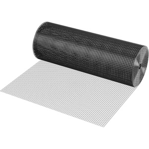 VEVOR Hardware Cloth, 36” x 50′ 1/2 inch Galvanized Wire Mesh Roll, 19 Gauge Chicken Wire Fencing Roll, Vinyl Coating Metal Wire Mesh for Chicken Coop Barrier, Rabbit Snake Fences, Poultry Enclosures(24in*50ft)