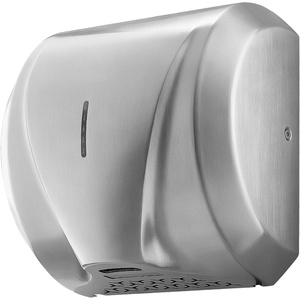VEVOR Heavy Duty Commercial Hand Dryer, 1300W Automatic High Speed Stainless Steel Warm Wind Hand Blower, 120V Plug in/Hardwired Two Power Options, Compliant for Industry Business Restrooms(Silver-metallic)