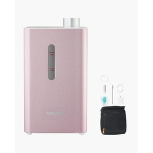 VEVOR Hydrogen Inhalation Machine, 99.99% High Purity Hydrogen Inhaler with Separation Technology, 180ml/min Dual Port Hydrogen Inhaler, Hydrogen-Rich Water Generator for Home Travel