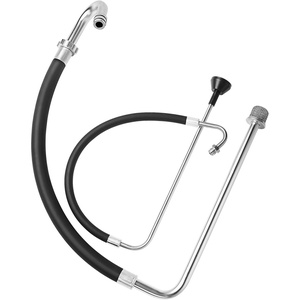VEVOR Suction Hose Tube and Reflux Line Sets, Aluminum Alloy an Rubber Suction Hose and Reflux Line Set, Paint Sprayers Tool Part, Compatible with Multiple Airless Spraying/Line Painting Machine(2 Pack)