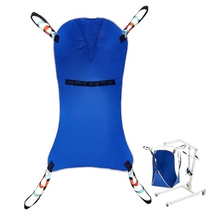 VEVOR Universal Full Body Patient Lift Sling – Medium, Patient Lift Medical Sling for Easy Transfer and Bathing, Polyester Patient Aid Transfer Sling for Elderly, Disabled, Bedridden, 600LBS Capacity(Medium)