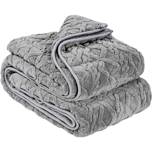 VEVOR Weighted Blanket, 20 lbs, 60 x 80 in Queen Size, Sherpa Fleece Heavy Blanket with Glass Beads, Soft Warm Cozy Fluffy Touch, for 200-250 lbs Adults, Improve Sleep Quality, Grey