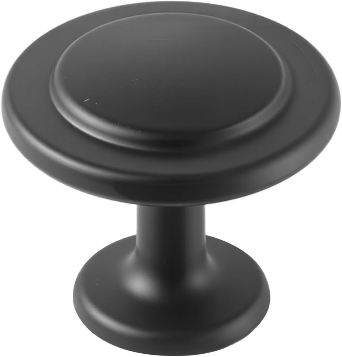 image:imageVEVOR Cabinet Knobs 30 Pack 122 Inch Black Zinc Alloy Drawer Pulls amp Door Handles Mushroom Kitchen Solid Knobs Dresser Handles Cupboard Hardware with Screws for Bathroom Closet Cabinets Drawers30 PCS