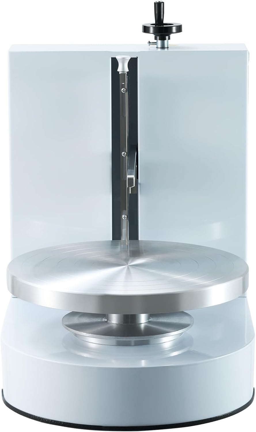 image:imageVEVOR Cake Decorating Machine Cake Cream Spreading Coating Smearing Machine Low Noise Cake Frosting Machine Turntable with Adjustable Scraper for 4 to 16 Cake 25320RPM Rotating Speed PinkWhite