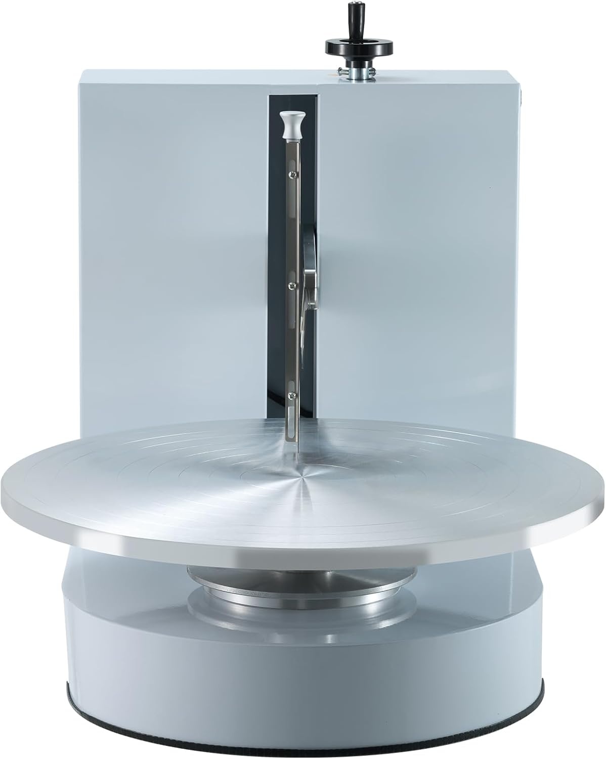 image:imageVEVOR Cake Decorating Machine Cake Cream Spreading Coating Smearing Machine Low Noise Cake Frosting Machine Turntable with Adjustable Scraper for 4 to 16 Cake 25320RPM Rotating Speed PinkWhite