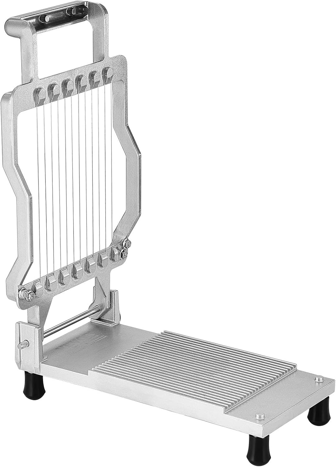 image:imageVEVOR Cheese Slicer Butter Cutter with 02 UltraThin Cheeser Butter Cutting Blade Detachable Cheese Slicer Wire Aluminum Alloy Commercial Cheese Cutter with 316 Stainless Steel Knife Wire039 078
