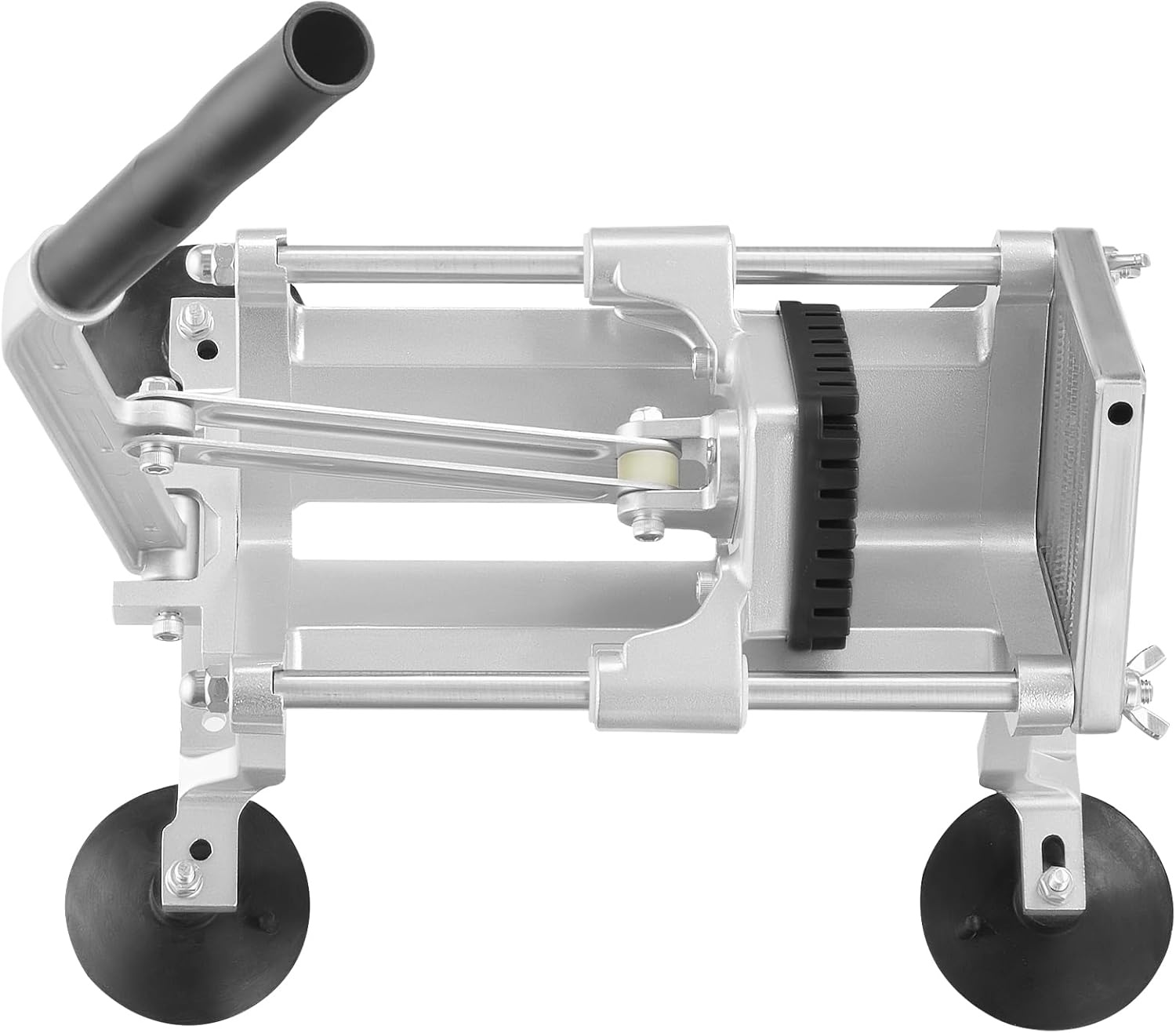 image:imageVEVOR Commercial Vegetable Slicer 38 and 316 Tomato Slicer Stainless Steel and Aluminum Alloy Vegetable Cutter Slicer Manual Tomato Slicer with Nonslip Feet for Tomatoes Potatoes Onions38