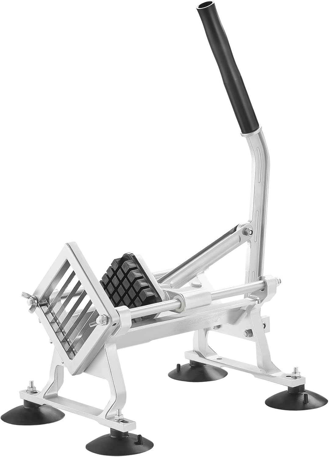 image:imageVEVOR Commercial Vegetable Slicer 38 and 316 Tomato Slicer Stainless Steel and Aluminum Alloy Vegetable Cutter Slicer Manual Tomato Slicer with Nonslip Feet for Tomatoes Potatoes Onions12