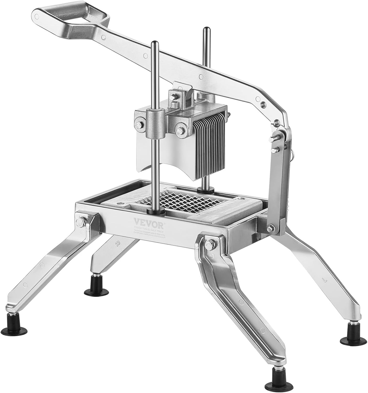 image:imageVEVOR Commercial Vegetable Slicer 38 and 316 Tomato Slicer Stainless Steel and Aluminum Alloy Vegetable Cutter Slicer Manual Tomato Slicer with Nonslip Feet for Tomatoes Potatoes Onions14 12