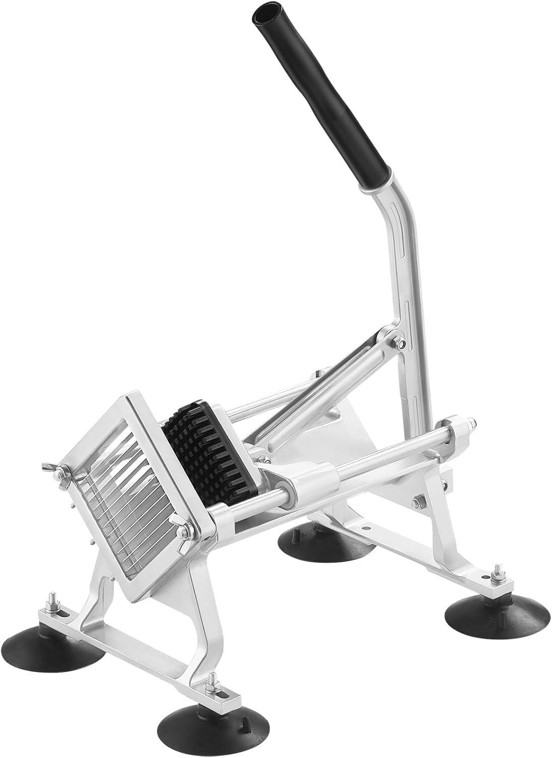 image:imageVEVOR Commercial Vegetable Slicer 38 and 316 Tomato Slicer Stainless Steel and Aluminum Alloy Vegetable Cutter Slicer Manual Tomato Slicer with Nonslip Feet for Tomatoes Potatoes Onions14