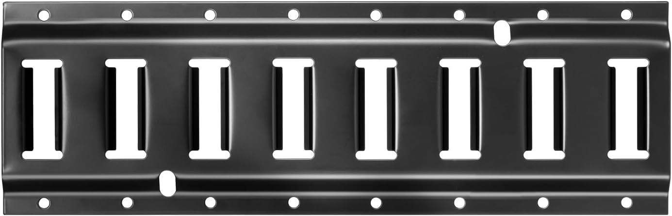 image:imageVEVOR ETrack TieDown Rail Kit 4 Pack 16 Etracks Rails with 21Pcs Accessories 2 Ratchet Straps amp 4 ORings amp 4 TieOffs with DRing amp 2 Single Slots amp 8 End Caps amp 1 Bag for Garages Trailers21 PACK