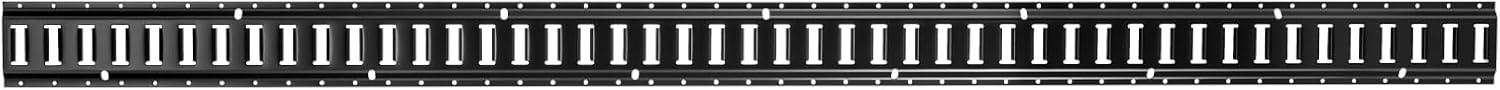 image:imageVEVOR ETrack TieDown Rail Kit 4 Pack 2 ft E Track Rails 20 Pcs Includes 2 Ratchet Straps amp 4 ORings amp 4 TieOffs with DRing amp 2 Single Slots amp 8 End Caps Fit for Garages Vans Trailers77FT