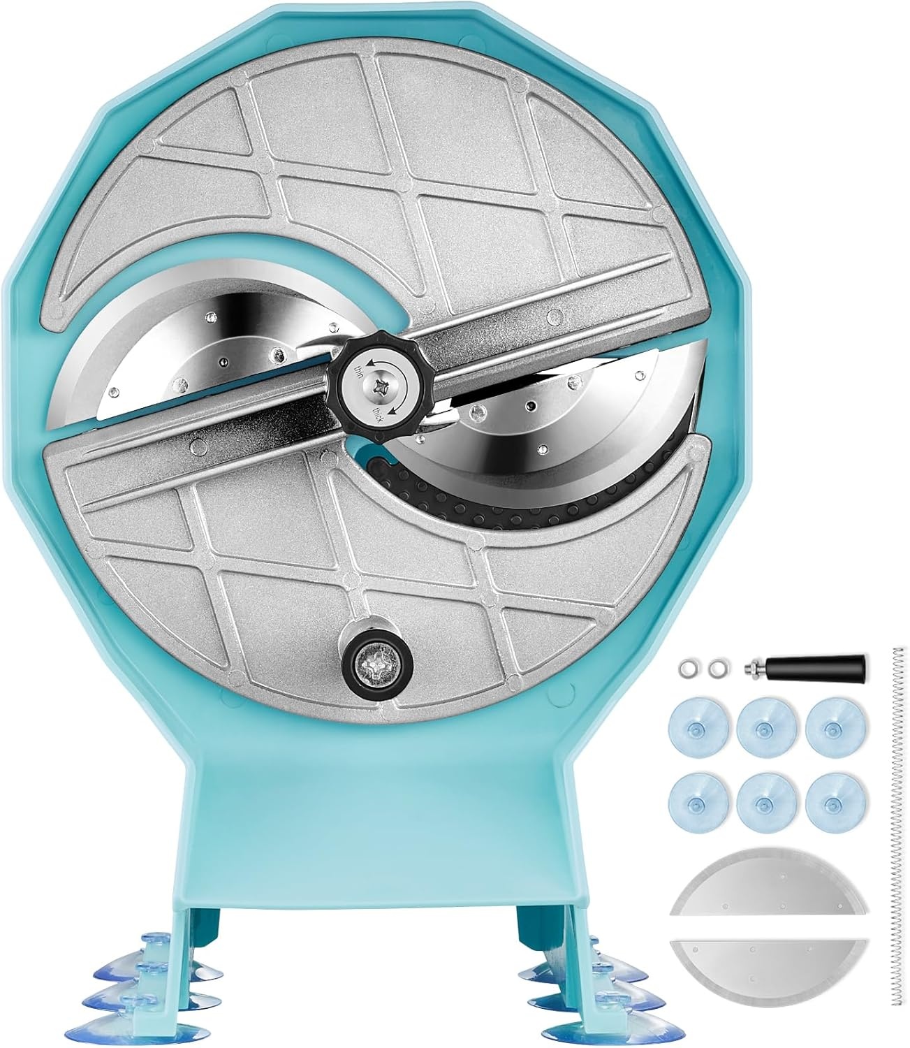 image:imageVEVOR Electric Cheese Grater Salad Maker 200W Salad Shooter Electric Vegetable Slicer Shredder Chopper for Fruits with 5 Attachments Stainless Steel Food Cutter for Vegetables and CheesesManualVegetablePlastic