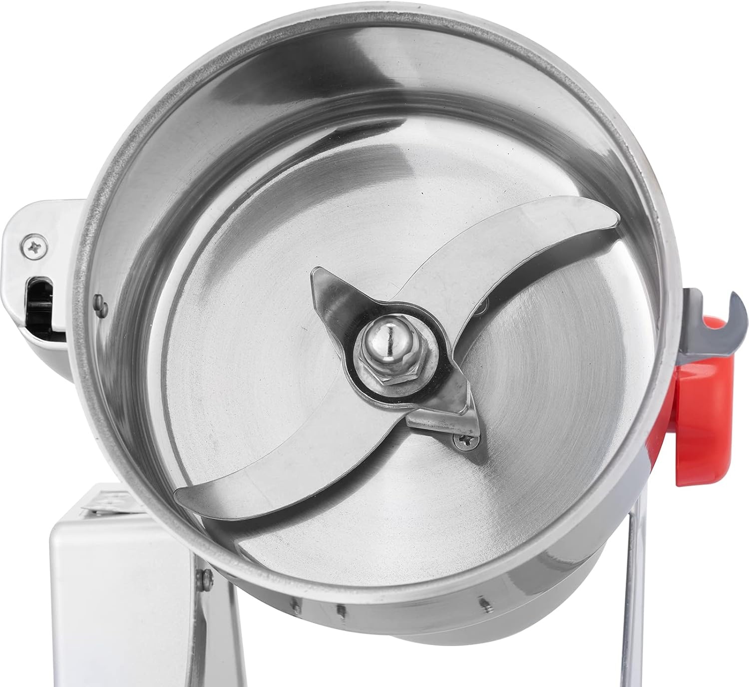 image:imageVEVOR Electric Grain Mill Grinder 600W High Power Commercial Spice Grinder 66 Gal Pulverizer Powder Machine with Galvanized Sharp Blades for Dry Grains Spices Cereals Coffee Corn amp Pepper700g
