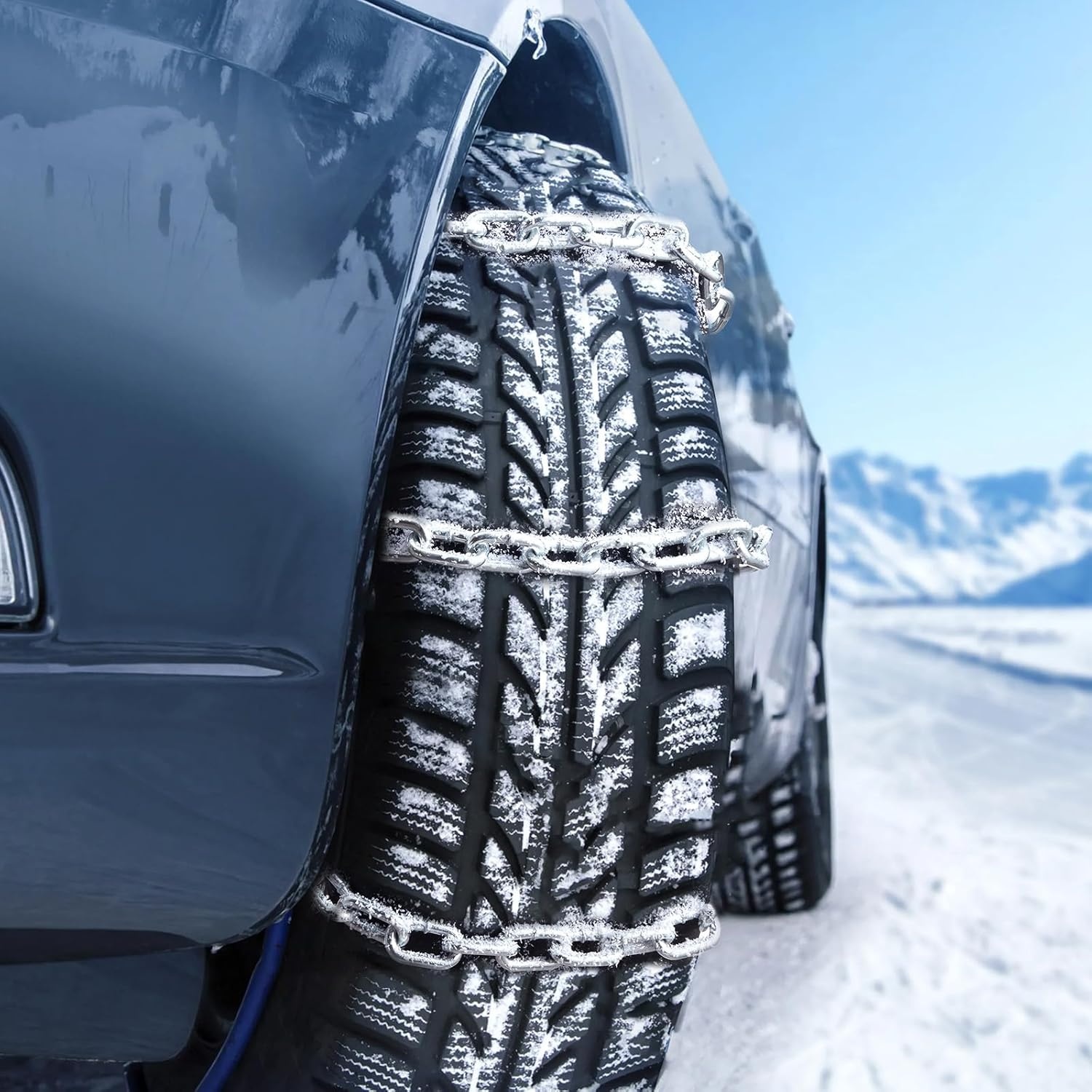 image:imageVEVOR Grade 30 Chain 14 Inch by 100Ft Length Grade 30 Proof Coil Chain Zinc Plated Grade 30 Chain for Towing Logging Agriculture and Guard Rails316 Inch x 250 Ft
