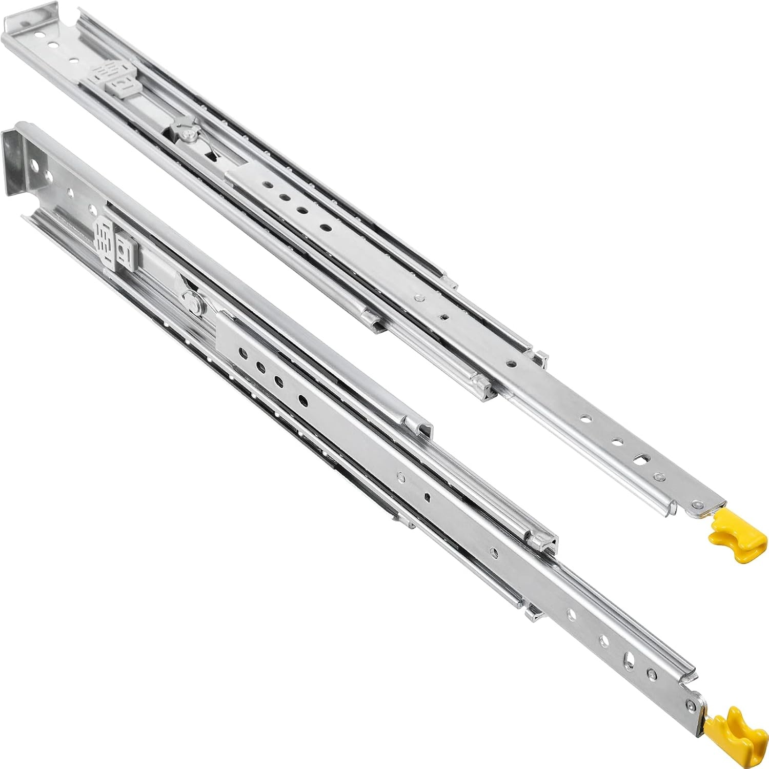image:imageVEVOR Heavy Duty Drawer Slides 36 Inch 500 lb 1 Pair Full Extension Side Mount Ball Bearing Rails with Dual Lock for Industrial Cabinets Tool Chests and Workbenches56 inch