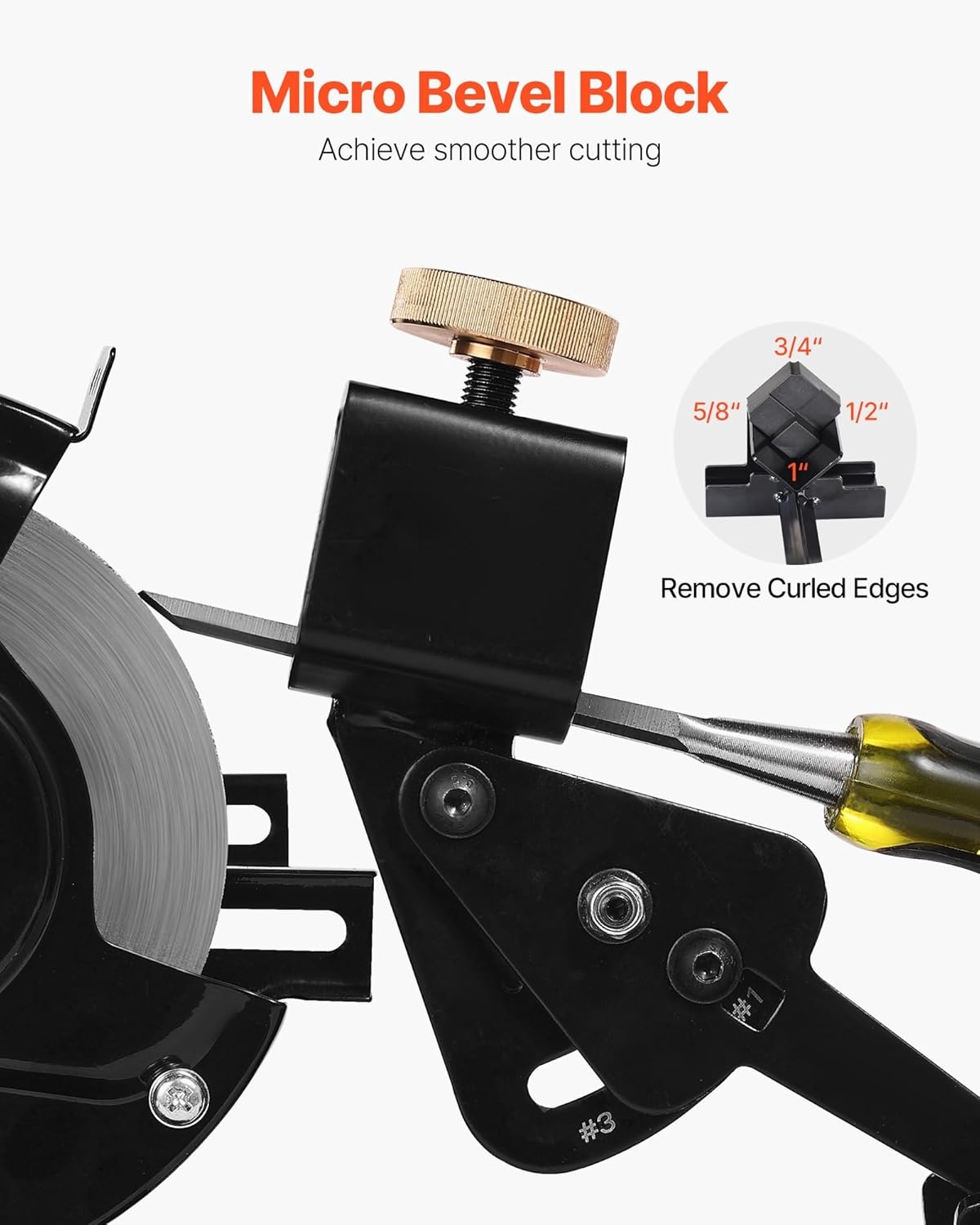 image:imageVEVOR Pro Grind Sharpening System MultiGrind Sharpening Jig for 6 amp 8 Bench Grinder with Platform Jig Tool Rest Bar Setup Block Miter Slide Micro Bevel Block for Chisels Woodturning ToolsSharpening System14pcs