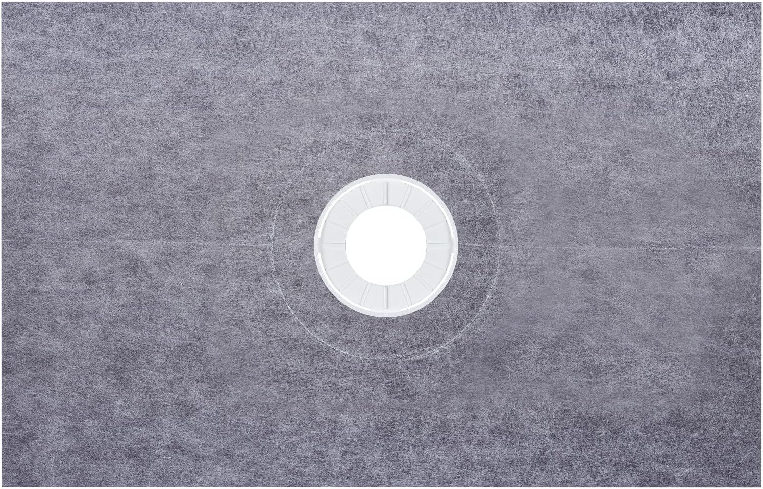 image:imageVEVOR Shower Curb Kit 48x72 Watertight Shower Curb Overlay with 4 ABS Central Bonding Flange 4 Stainless Steel Grate 2 Cuttable Shower Curb and Trowel Shower Pan Slope Sticks Fit for Bathroom48x72