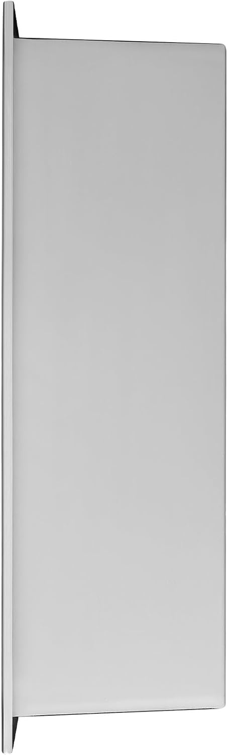image:imageVEVOR Shower Niche 13 x 25 x 4 inch Recessed Wall Niche HeavyDuty Stainless Steel Modern Soap amp Shampoo Storage Organizer Sealed Waterproof Durable amp Easy to InstallBlack for BathroomSilver