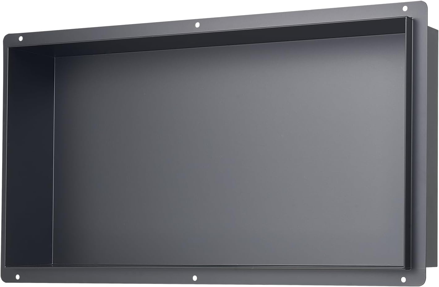 image:imageVEVOR Shower Niche 13 x 25 x 4 inch Recessed Wall Niche HeavyDuty Stainless Steel Modern Soap amp Shampoo Storage Organizer Sealed Waterproof Durable amp Easy to InstallBlack for BathroomBlack