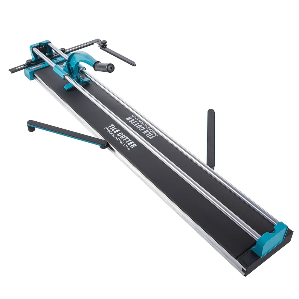 image:imageBestEquip Manual Tile Cutter 48 Inch Laser Guide amp Tungsten Wheel for Precision Cuts Porcelain amp Tile AllSteel Durable Frame Large 48Inch Capacity for professional installers or beginners48 inch