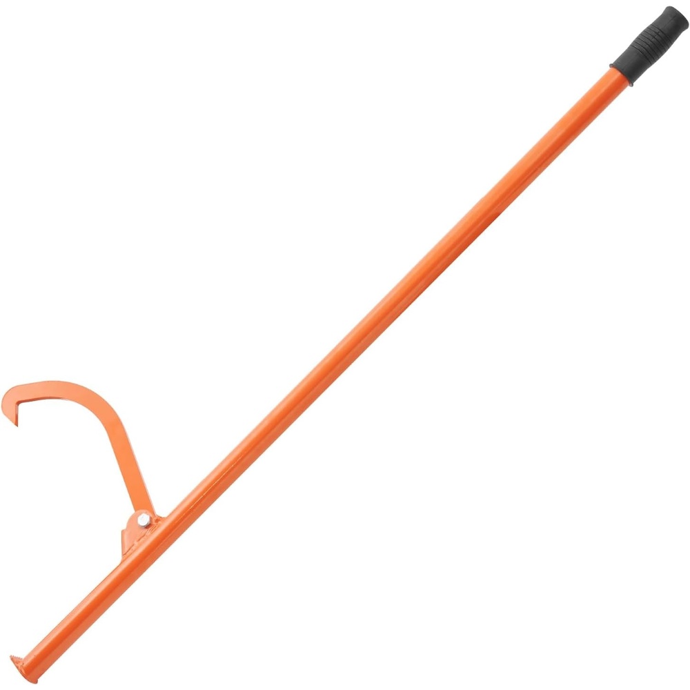 image:imageVEVOR 465 Felled Cant Hook Logging Tool Adjustable Heavy Duty Steel Log Roller Log Lifter Timber Jack with Rubber Grip Forestry Logging Tools for Lifting and Handling Logs up to 32 DiaCant Hook 465