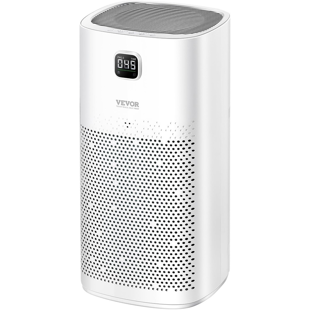 image:imageVEVOR Air Purifier H13 HEPA Layer 2018 fth Smart Air Purifier with Speed Control amp Child Lock Guard Efficient Air Cleaner with Convenient Touch Panel amp 23 dB Sleep Mode Fit for Home amp Office420mh