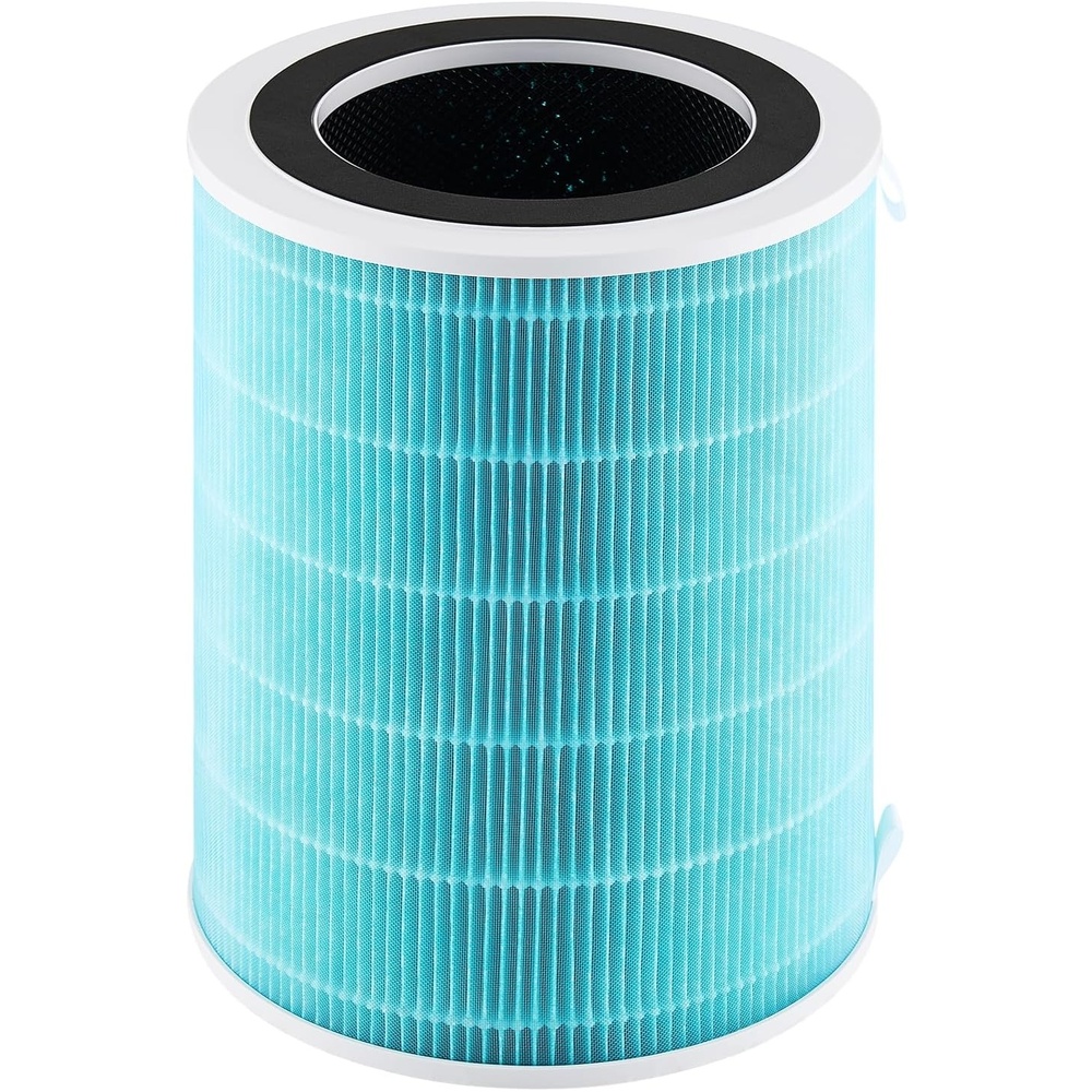 image:imageVEVOR Air Purifier Replacement Filter H13 3in1 Compact amp Lightweight Replacement Filter with Durable PP PreFilter EasytoGrab Purifier Filter with Activated Carbon Fit for Cylindrical PurifierBlue